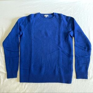 Uniqlo Blue Lambswool Sweater